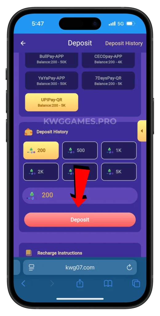 KWG-DEPOSIT-PAGE